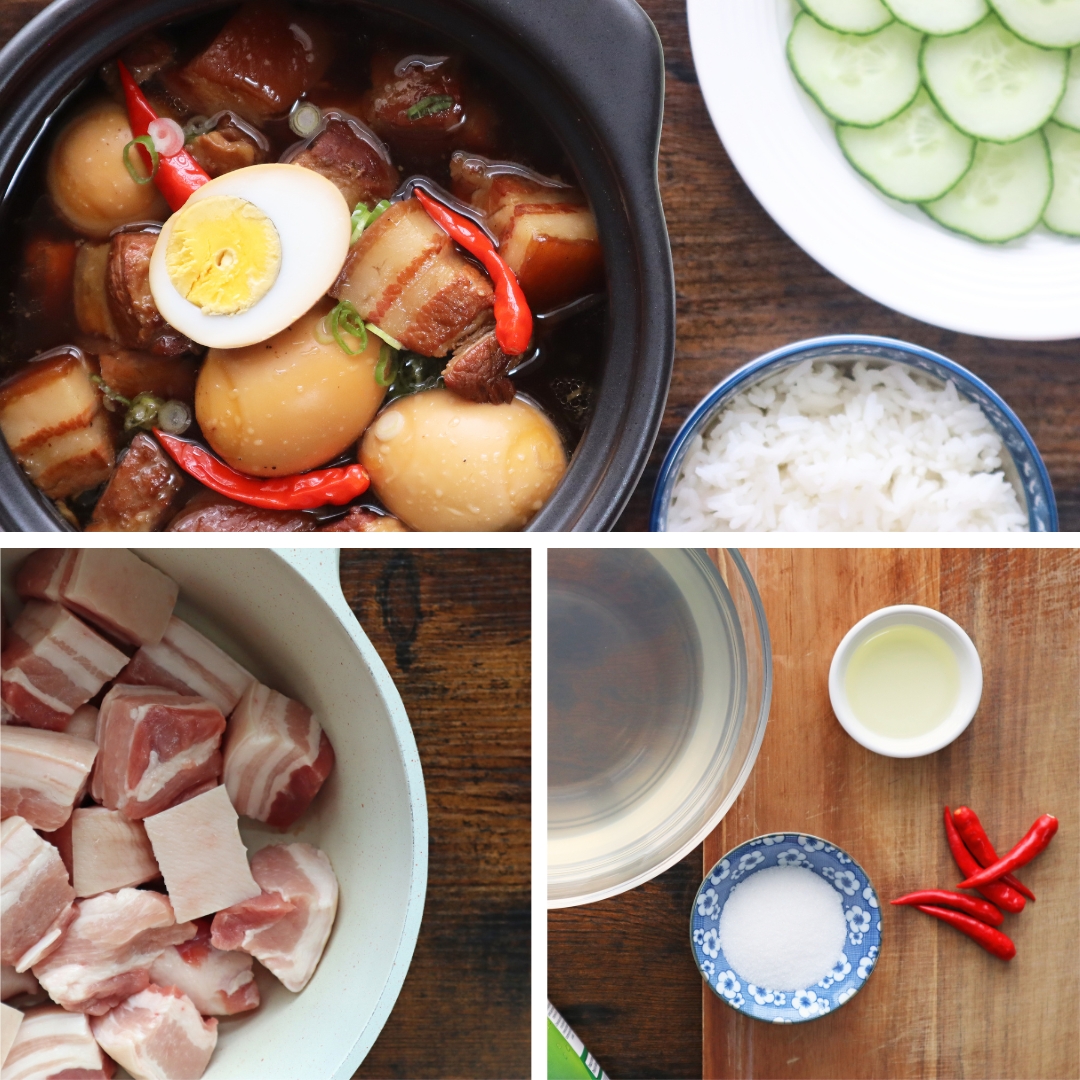 Vietnamese Braised Pork & Eggs (Thịt Kho Tàu)