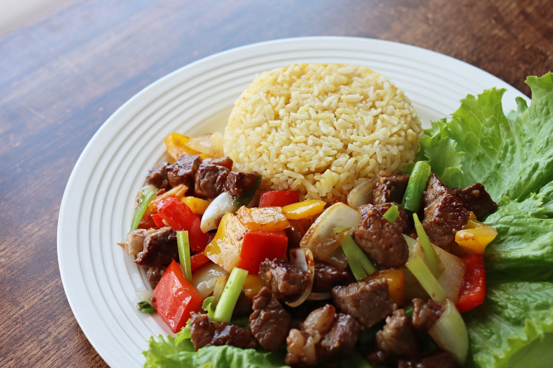 Fried Rice with Shaking Beef (Cơm Chiên Bò Lúc Lắc) - Vietnamese Food ...