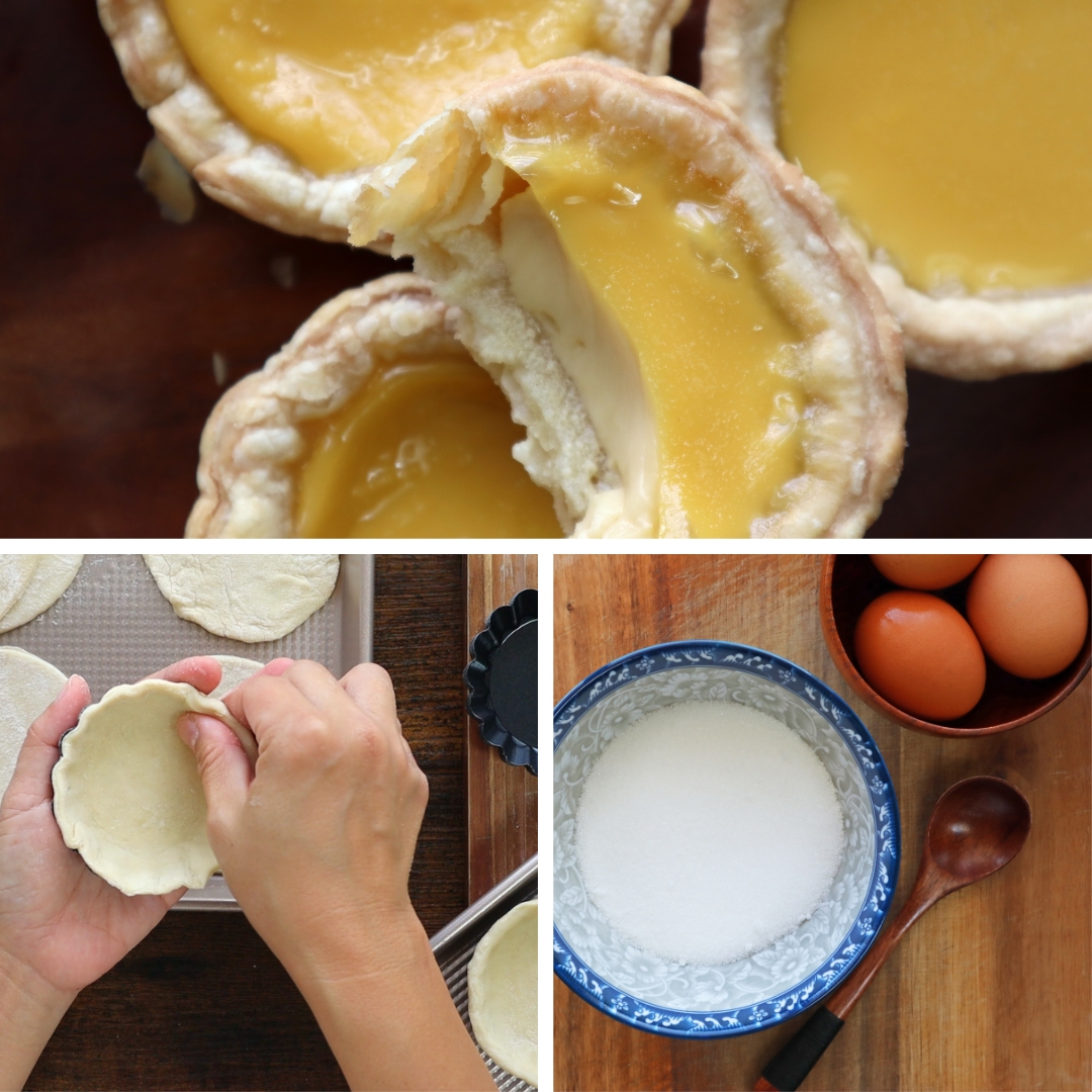 Hong Kong Egg Tarts (Bánh Tart Trứng Hồng Kông)