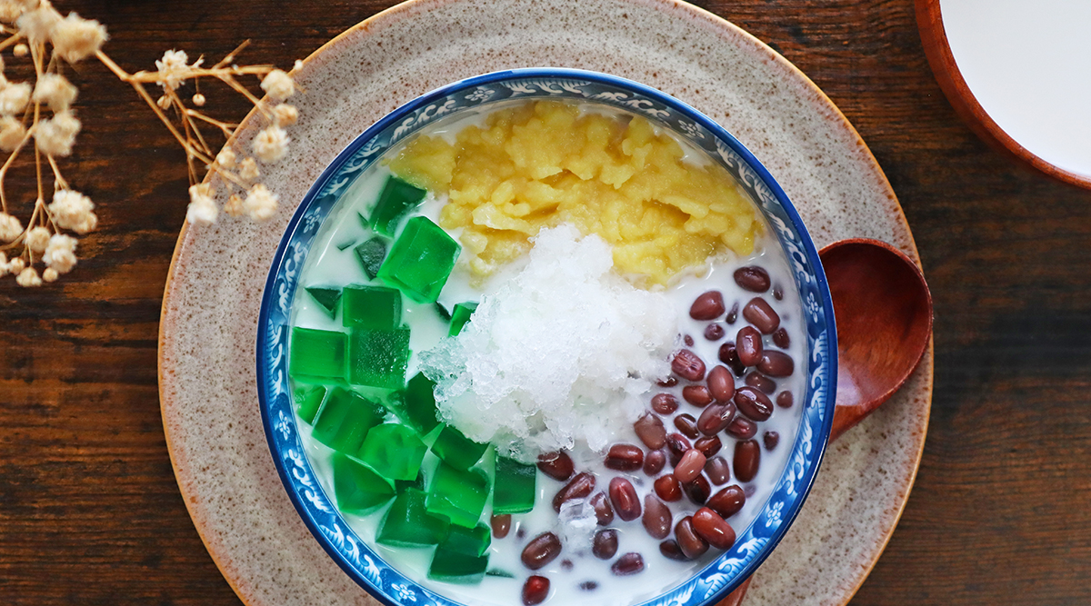 Vietnamese Three Colour Dessert (Chè Ba Màu)